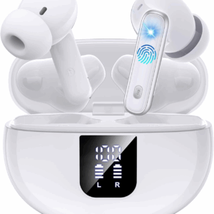 Ecouteurs Bluetooth sans Fil, Écouteurs Bluetooth 5.4 avec Hi-FI Son Stéréo, Écouteurs sans Fil avec du Bruit ANC/ENC/Mode Transparence, IP7 Étanches Oreillette Bluetooth 36H Typ-C Casque Bluetooth